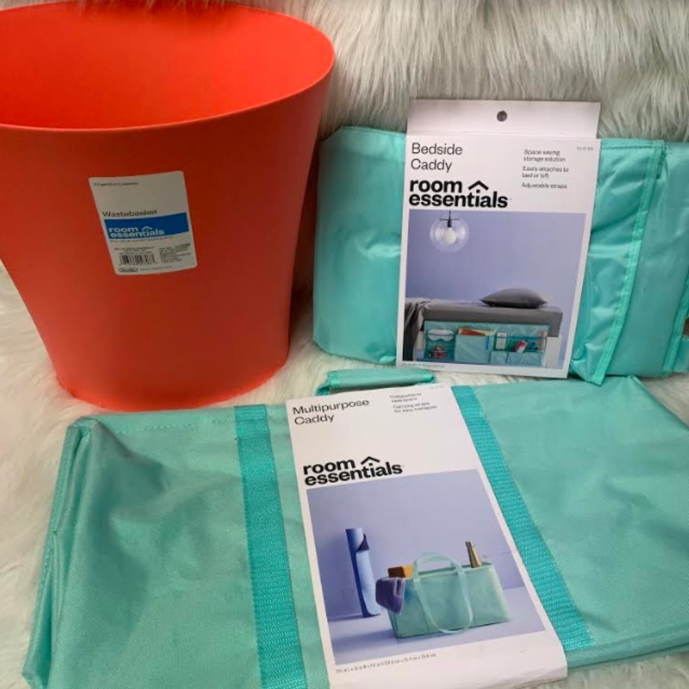 NEW Room Essentials Bundle - Utility & Bed Caddy +